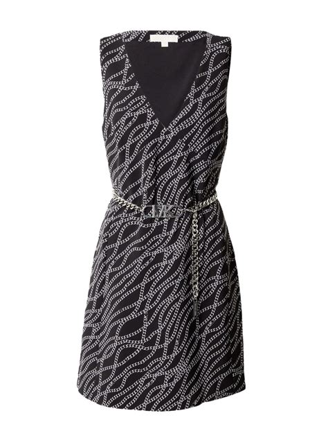 michael kors kleid schwarz weiß|Michael Kors usa.